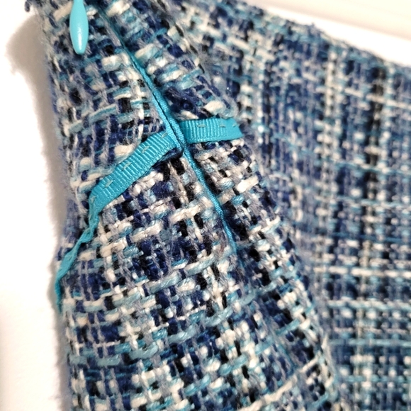 Nine West Skirt in Tweed Blues - Picture 2 of 3